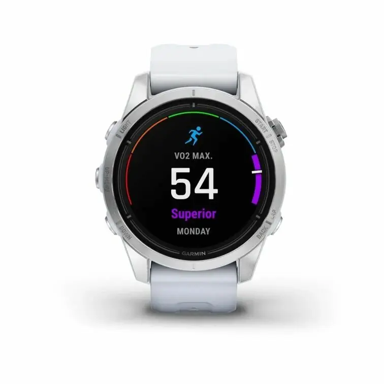 фото Смарт-годинник Garmin Epix Pro Gen 2 42mm Silver w. Whitestone Band (010-02802-00/01)