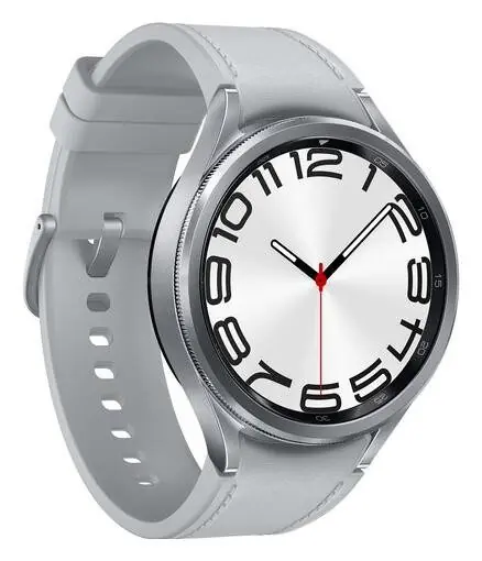 фото Смарт-годинник Samsung Galaxy Watch6 Classic 47mm eSIM Silver (SM-R965FZSA)