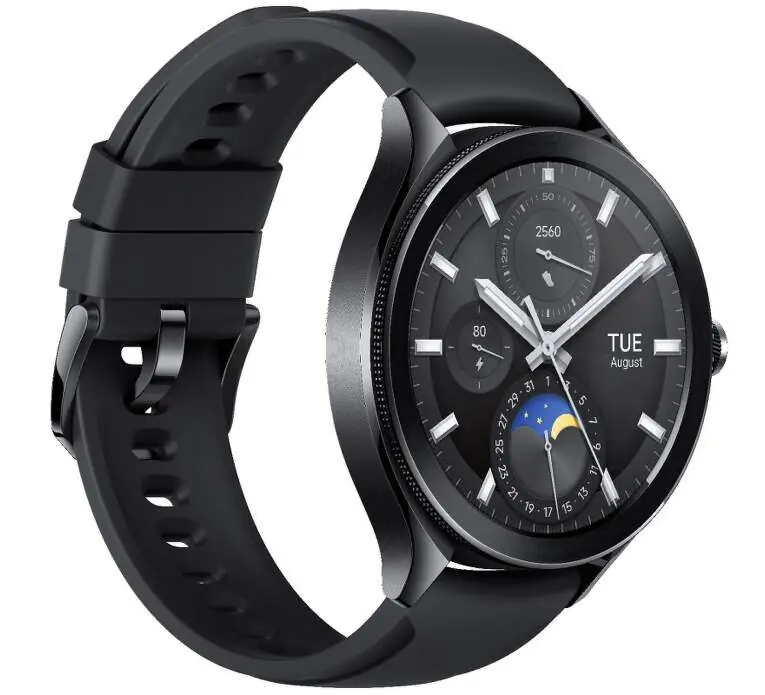 фото Смарт-годинник Xiaomi Watch 2 Pro Bluetooth Black Case with Black Fluororubber Strap (BHR7211GL)