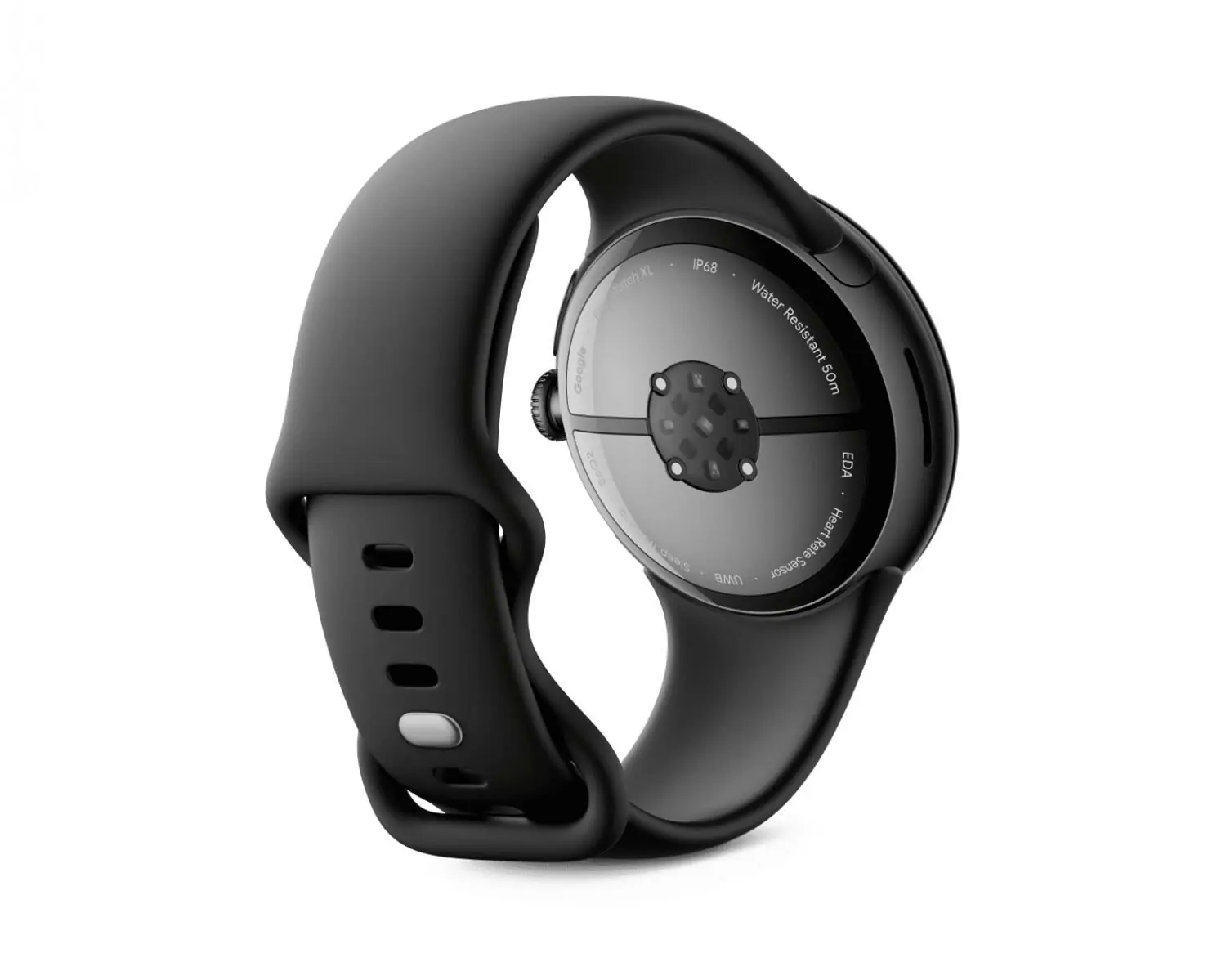 фото Смарт-годинник Google Pixel Watch 3 45 mm Wi-Fi Matte Black Aluminum Case/Obsidian Active Band