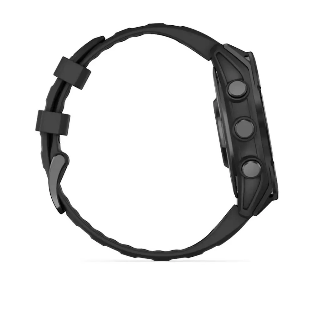 фото Смарт-годинник Garmin Fenix 8 47mm Amoled Slate Gray with Black Silicone Band (010-02904-00/09)