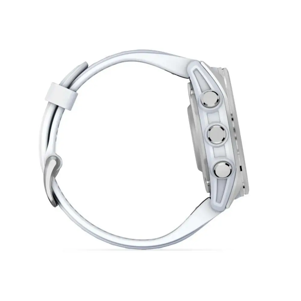 фото Смарт-годинник Garmin Fenix 8 43mm Amoled Silver with Whitestone Silicone Band (010-02903-00/06)