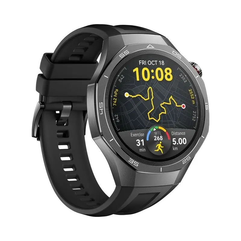 фото Смарт-годинник Huawei Watch GT 5 Pro 46 mm Black (55020DKD)