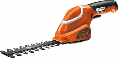 фото Акумуляторні садові ножиці Black+Decker GLS300