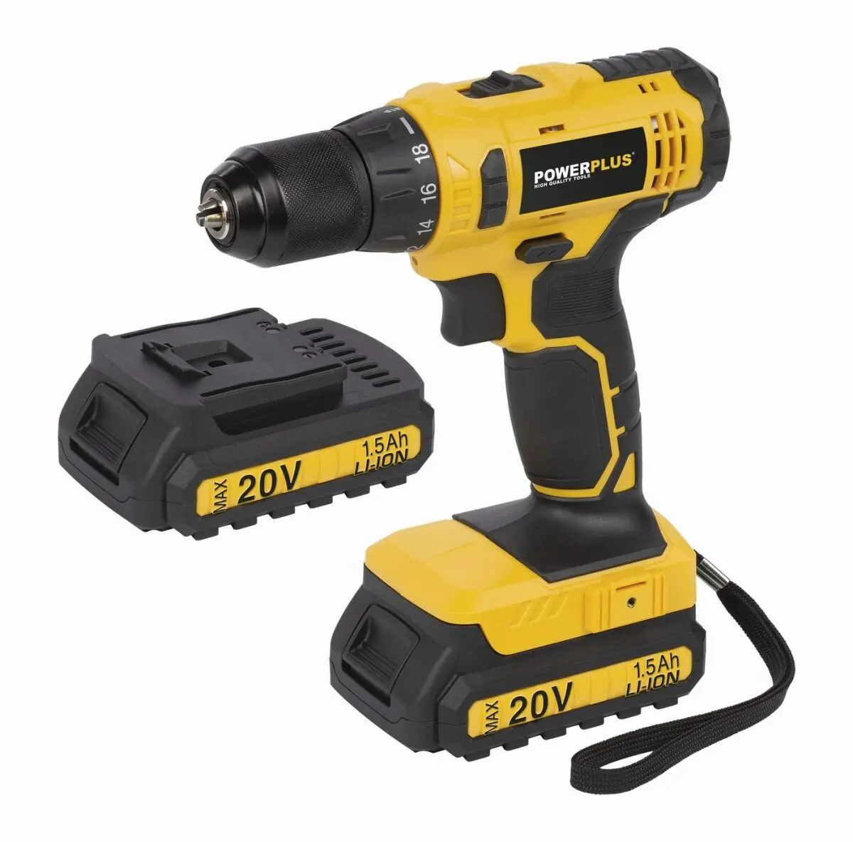 фото Дриль-шурупокрут PowerPlus POWX00435