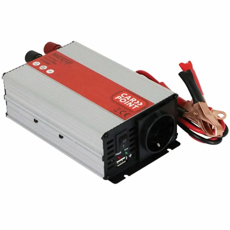 фото Перетворювач (інвертор) DC-AC Carpoint 12V DC na 230V 50Hz 600W AC (510352)