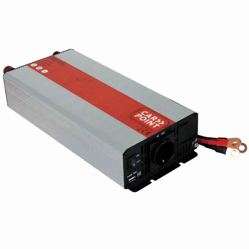 фото Перетворювач (інвертор) DC-AC Carpoint 12V DC na 230V 50Hz 1500W AC (510354)