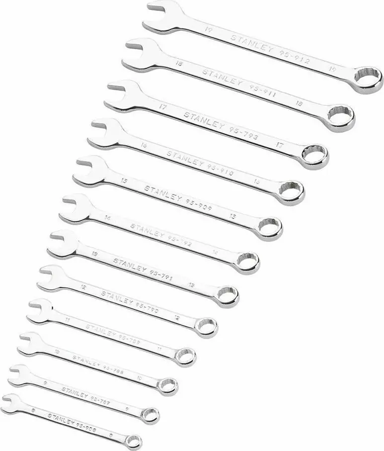 Stanley Combination Spanner Set (12pcs)