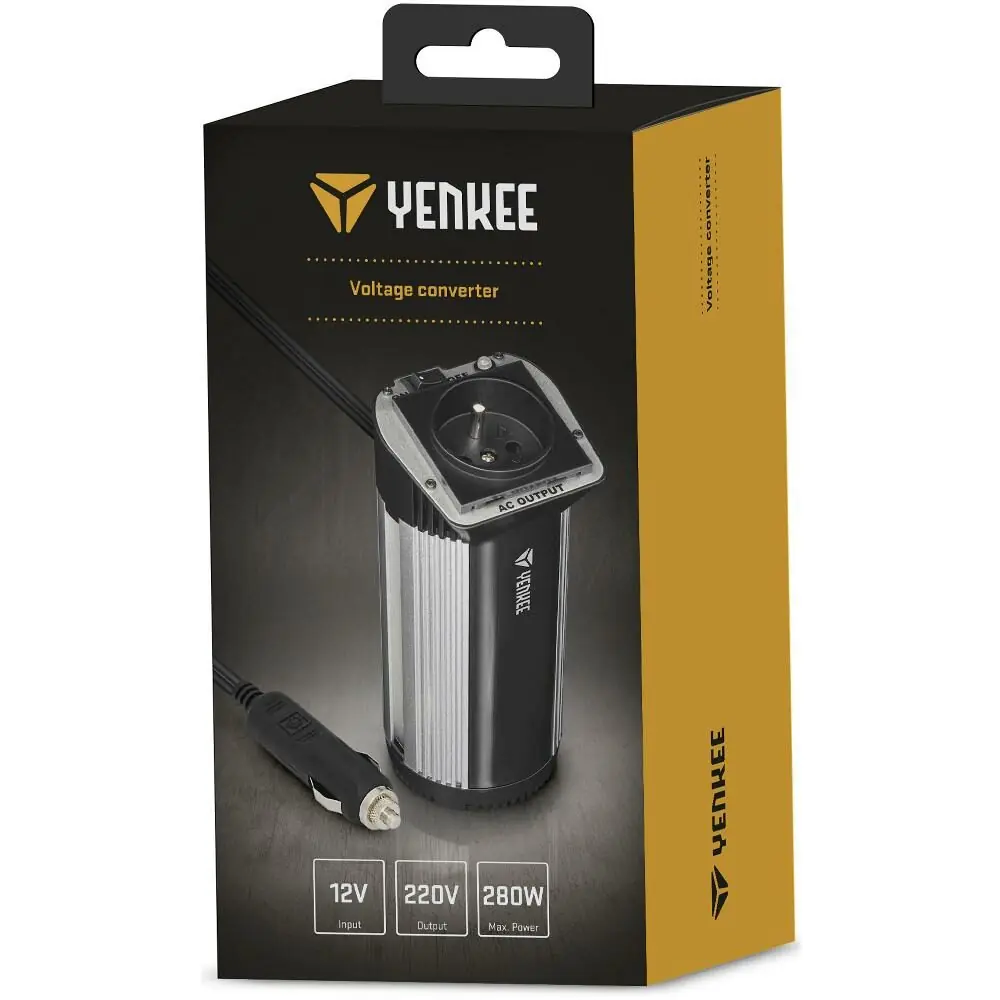 фото Перетворювач (інвертор) DC-AC Yenkee YAU 140