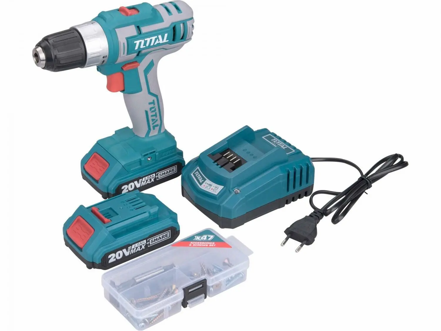 фото Дриль-шурупокрут Total TDLI2002E