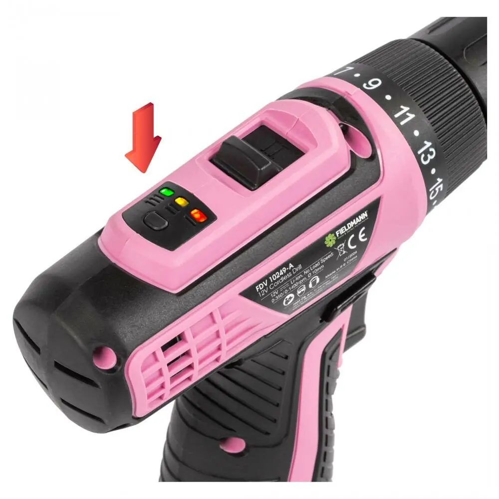 фото Дриль-шурупокрут Fieldmann FDV 10249-A
