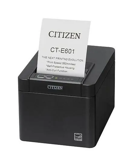 фото Принтер чеків Citizen CT-E601 Black (CTE601XTEBX)