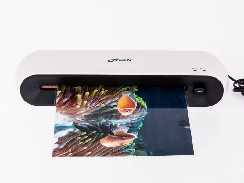 фото Ламінатор Aveli S A4 White