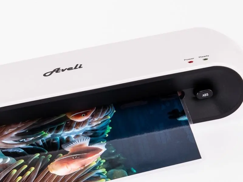 фото Ламінатор Aveli S A4 White