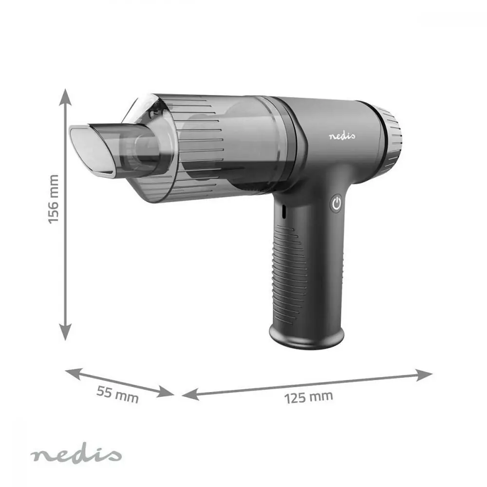 фото Автомобільний пилосос Nedis VCHHR100BK