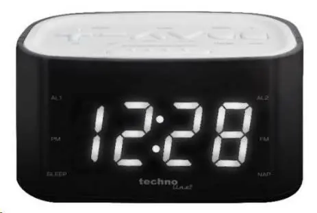 фото Настільний годинник TechnoLine WT 465W