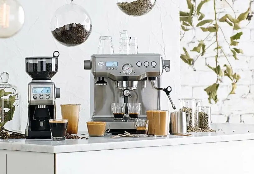 фото Ріжкова кавоварка еспресо Sage Dual Boiler SES920BSS4EEU1