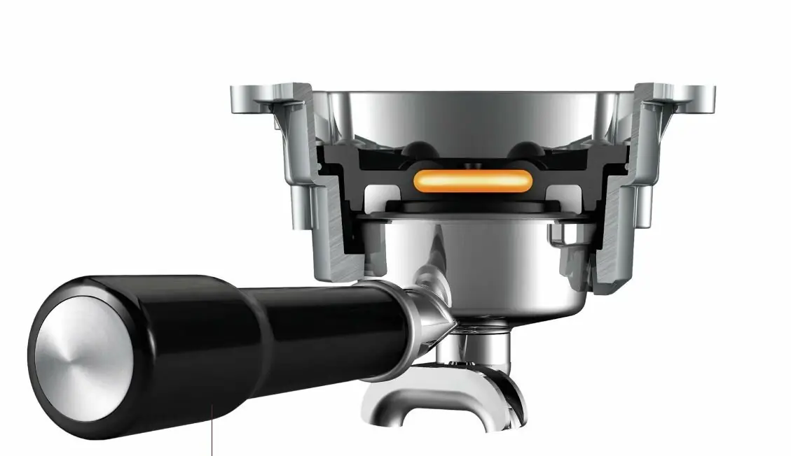 фото Ріжкова кавоварка еспресо Sage Dual Boiler SES920BSS4EEU1