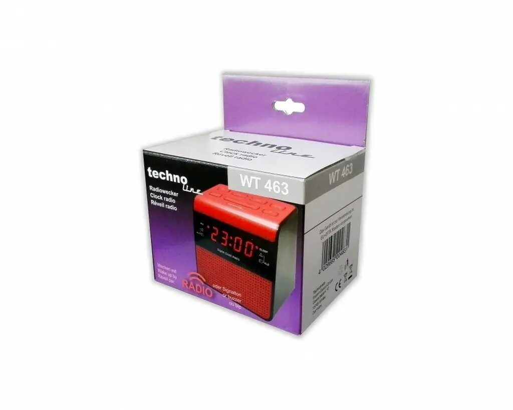 фото Настільний годинник TechnoLine WT 463R