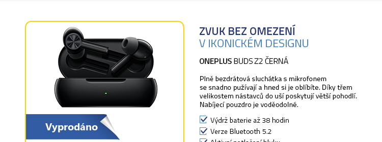 OnePlus Buds Z2 černá