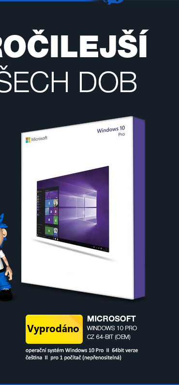 Microsoft Windows 10 Pro CZ 64-bit