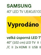 40" LED TV SAMSUNG UE40J5100
