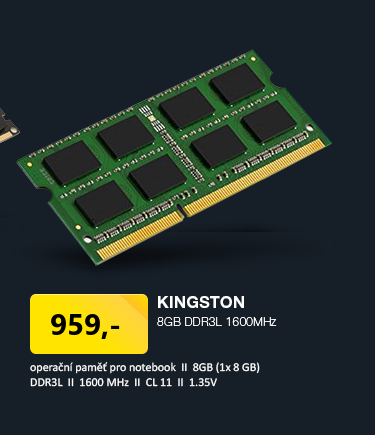 Kingston 8GB DDR3L 1600MHz