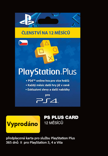 Sony Playstation Plus Card - 365 dní