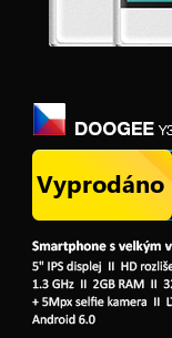 DOOGEE Y300 32GB LTE bílá