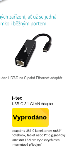 i-tec USB-C 3.1 GLAN Adapter