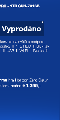 SONY PlayStation 4 Pro - 1TB CUH-7016B series