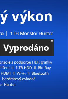 PlayStation 4 Pro - 1TB Monster Hunter