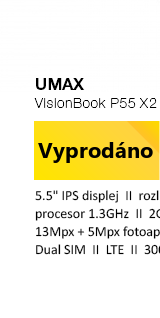 UMAX VisionBook P55 X2 LTE černá 