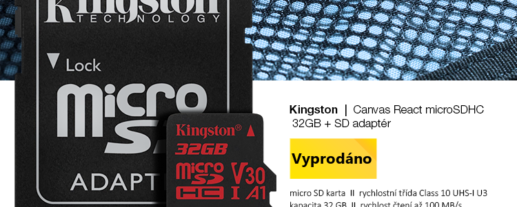 Kingston Canvas React microSDHC 32GB