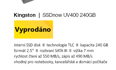Kingston SSDnow UV400 240GB