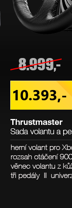 Thrustmaster Sada volantu a pedálů TX Leather Edition