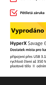 HyperX Savage 64GB