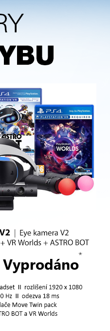 Pro virtuální realitu Playstation VR V2 