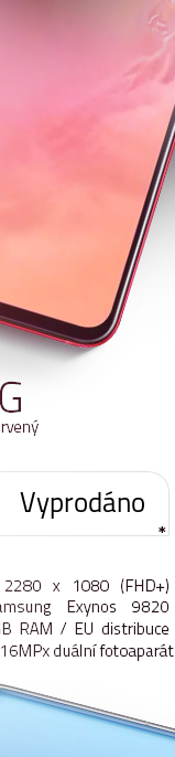 Samsung Galaxy S10e 128Gb červená