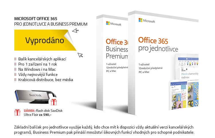 Microsoft Office 365 pro jednotlivce | bussines premium