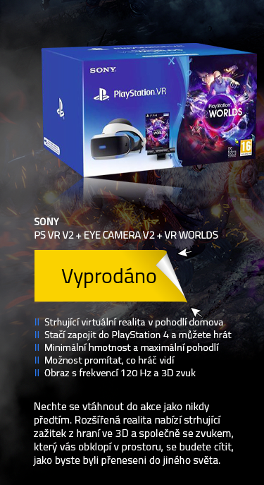 PlayStation VR V2 + Eye Camera V2 + VR Worlds