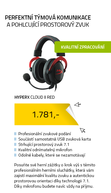 HyperX Cloud II Red
