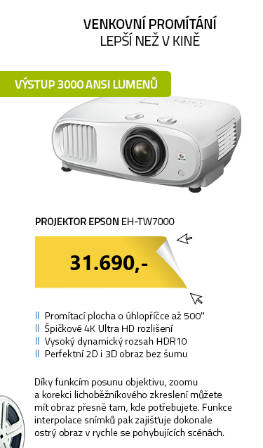 Projektor EPSON EH-TW7000