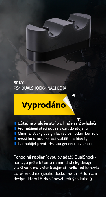 PS4 DualShock 4 SONY nabíječka (SONY PlayStation 4 DualCharge - original)