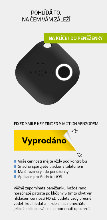 FIXED Smile Key finder s motion senzorem