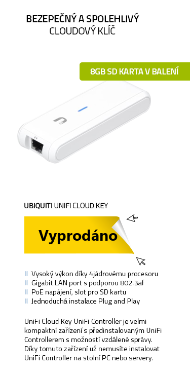 Ubiquiti UniFi Cloud Key