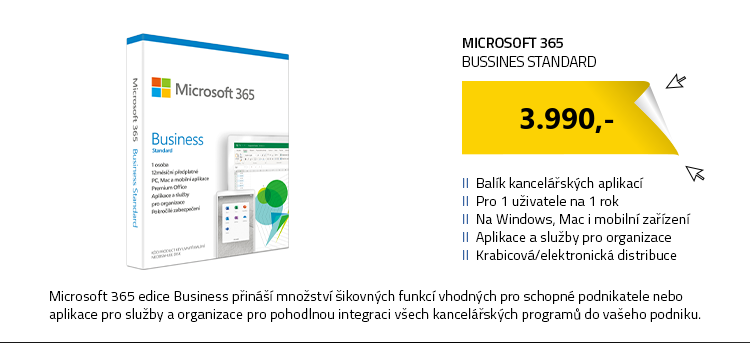 Microsoft 365 Business Standard CZ