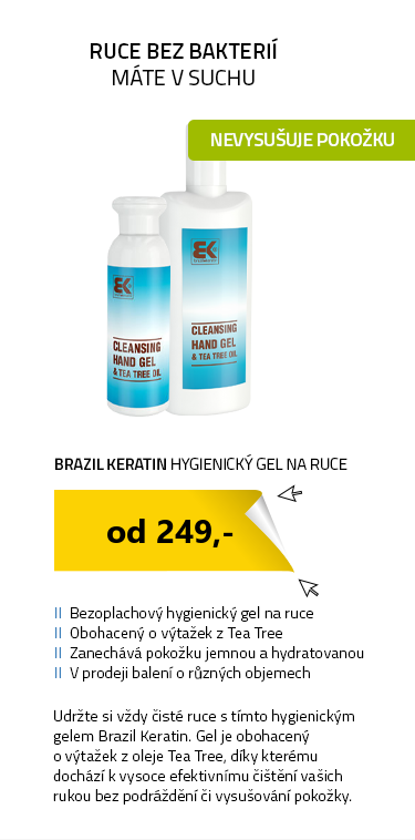 Brazil Keratin hygienický gel na ruce