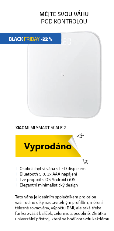 Xiaomi Mi Smart Scale 2 bílá