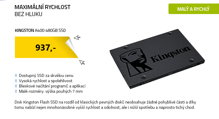 Kingston A400 480GB SSD
